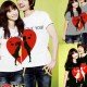 I Love You Bulan - Kaos Couple / Baju Pasangan / Couple Grosir