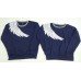 Sweater Sayap Navy - Mantel / Busana / Fashion / Couple / Pasangan / Babyterry / Kasual