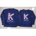 Sweater K Paris Navy - Mantel / Busana / Fashion / Couple / Pasangan / Babyterry / Kasual