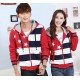 Jacket Bintang Lima Merah - Jacket Couple / Baju Pasangan / Grosir / Supplier Couple