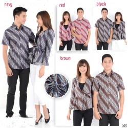 Batik Samantha - Kemeja Couple / Batik Couple / Pasangan / Supplier / Couple